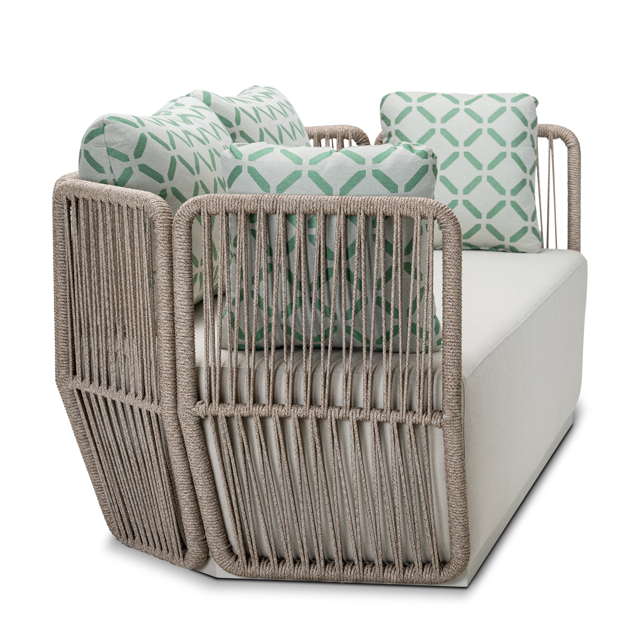 that's living outdoor iris three-seater sofa outdoor sofas & sectionals