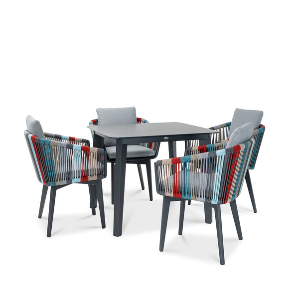 that's living outdoor diva square dining table set outdoor dining sets 