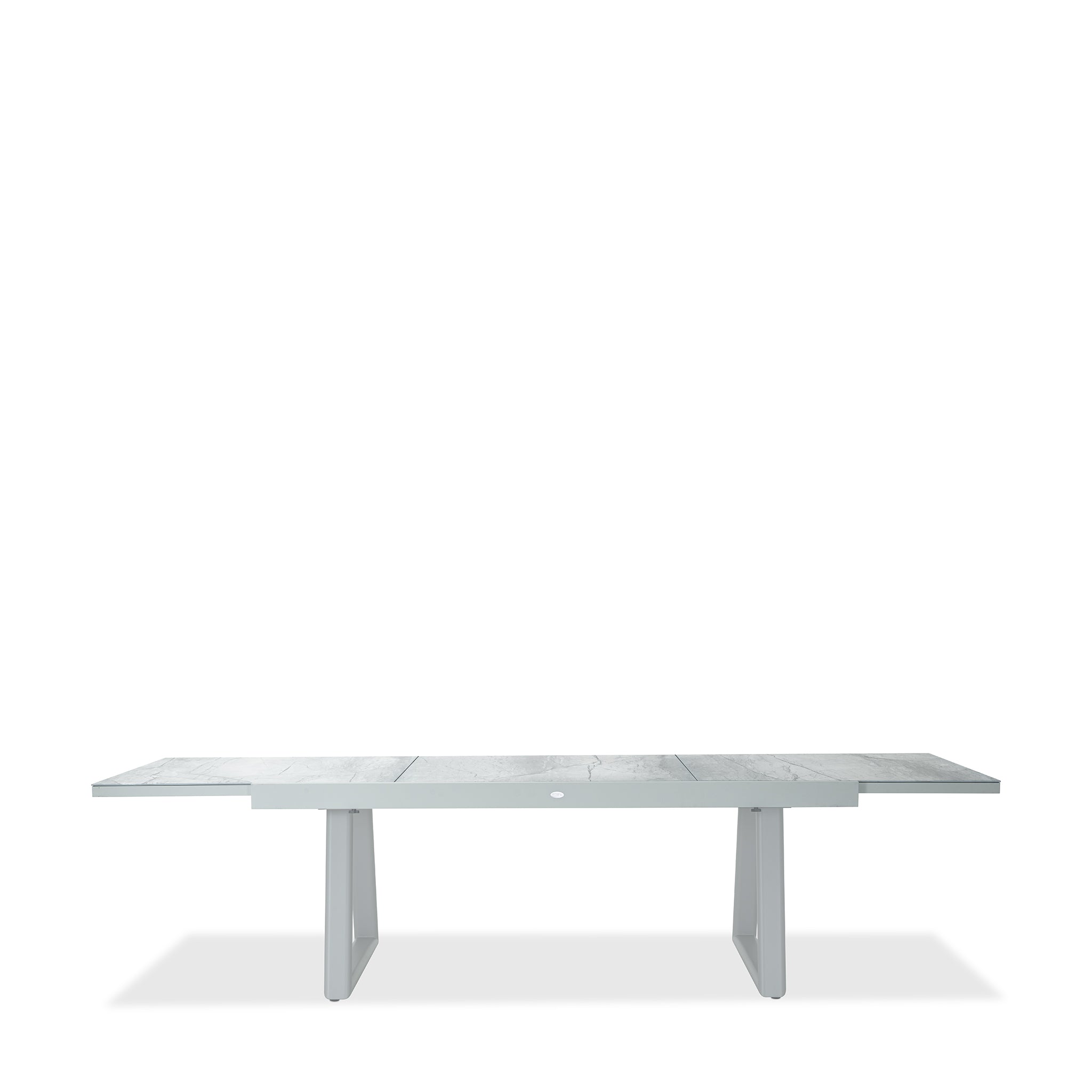 that's living outdoor club light grey extension dining set outdoor dining sets