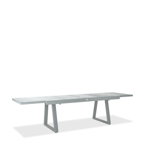 that's living outdoor club light grey extension dining set outdoor dining sets 
