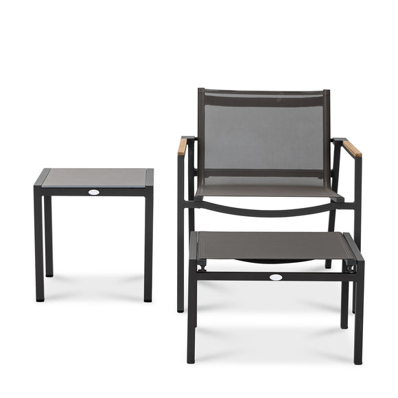 that's living outdoor ella taupe relaxing chair set outdoor lounge chairs
