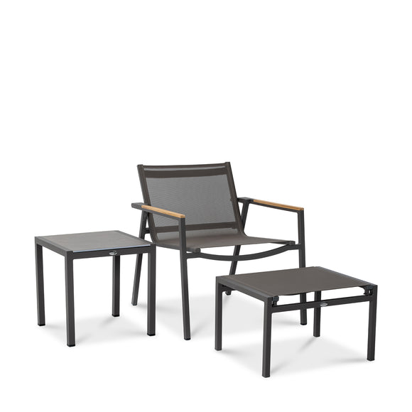 that's living outdoor ella taupe relaxing chair set outdoor lounge chairs