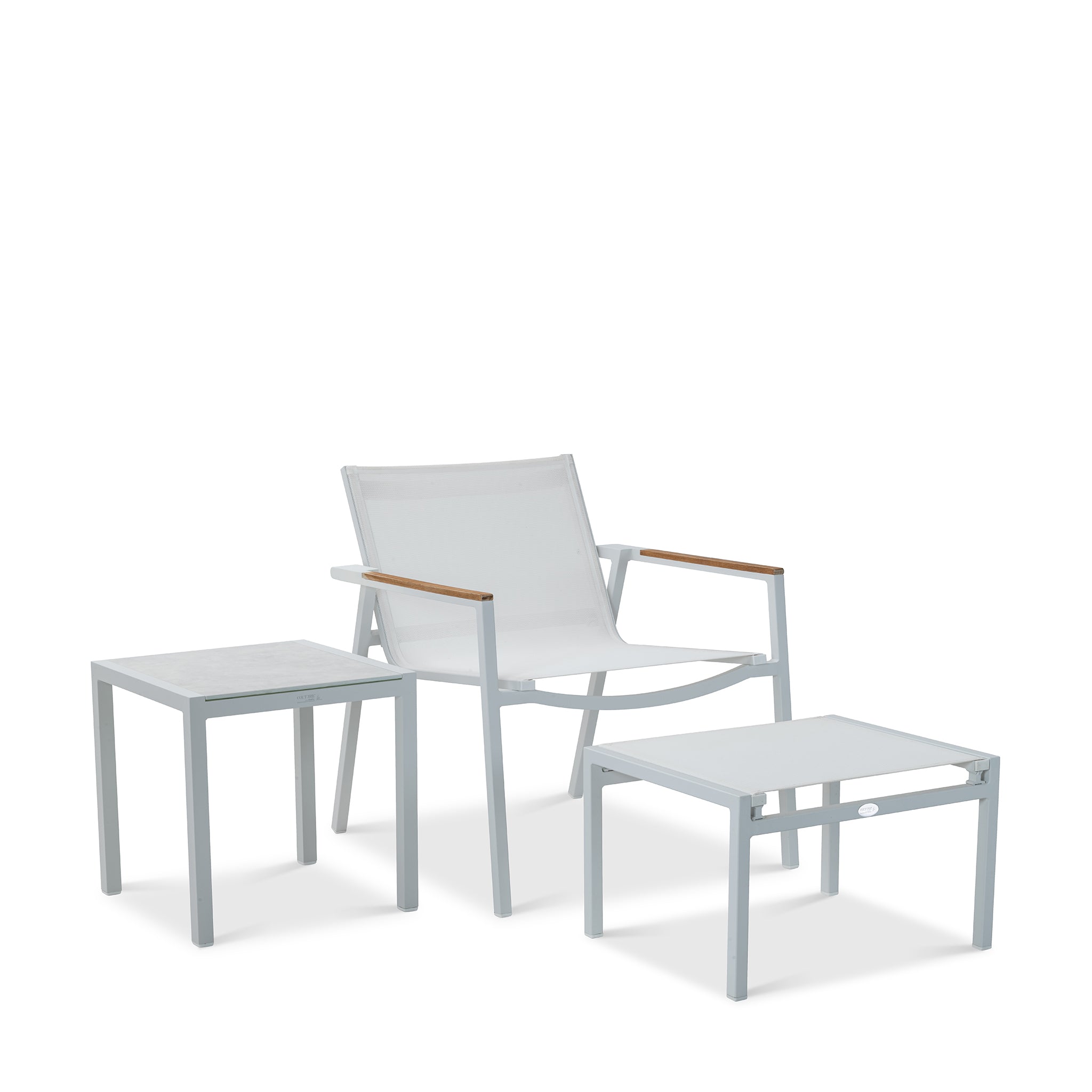 that's living outdoor ella white relaxing chair set outdoor lounge chairs