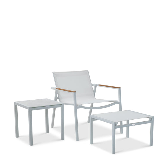 that's living outdoor ella white relaxing chair set outdoor lounge chairs