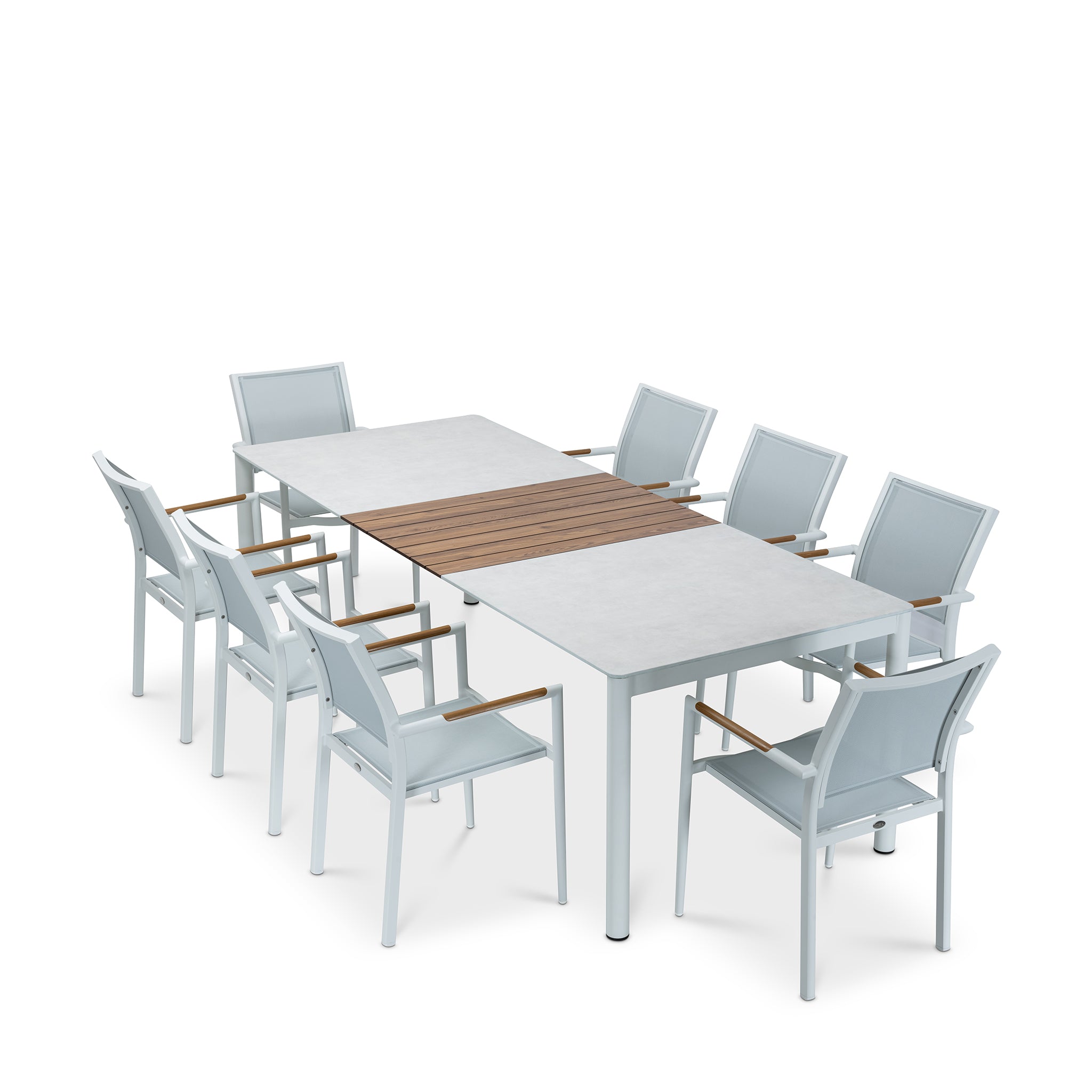 that's living outdoor polo white dining set outdoor dining sets