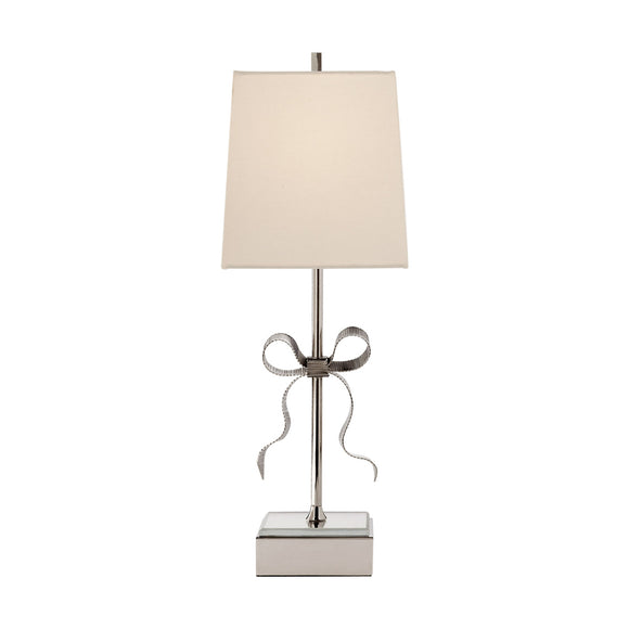 visual comfort ellery gros-grain bow table lamp table lamps