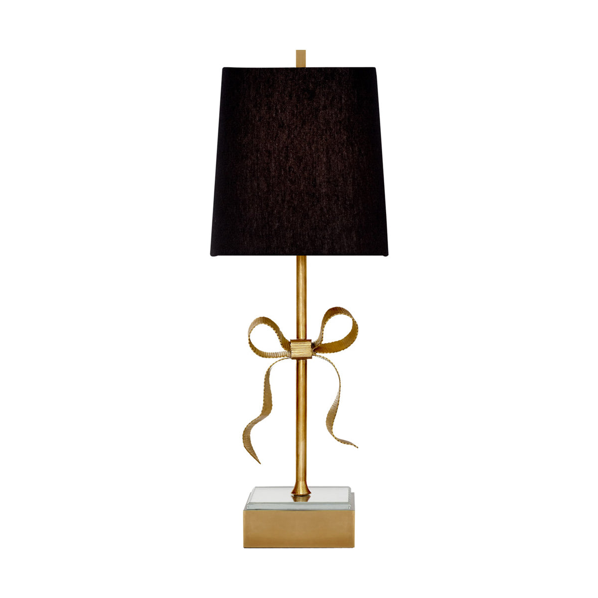 visual comfort ellery gros-grain bow table lamp table lamps