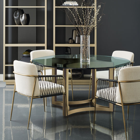 caracole remix woven dining chair dining chairs
