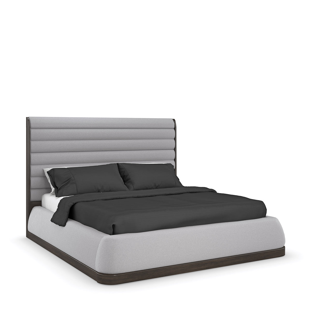 caracole la moda uph panel bed king beds