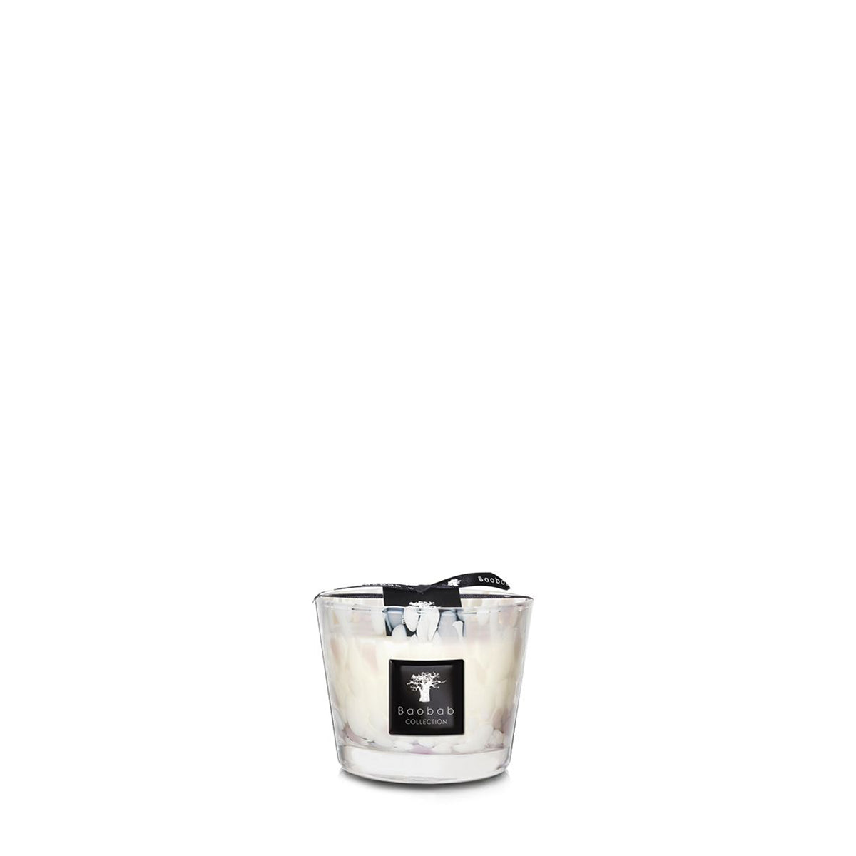 baobab max one white pearls scented candles