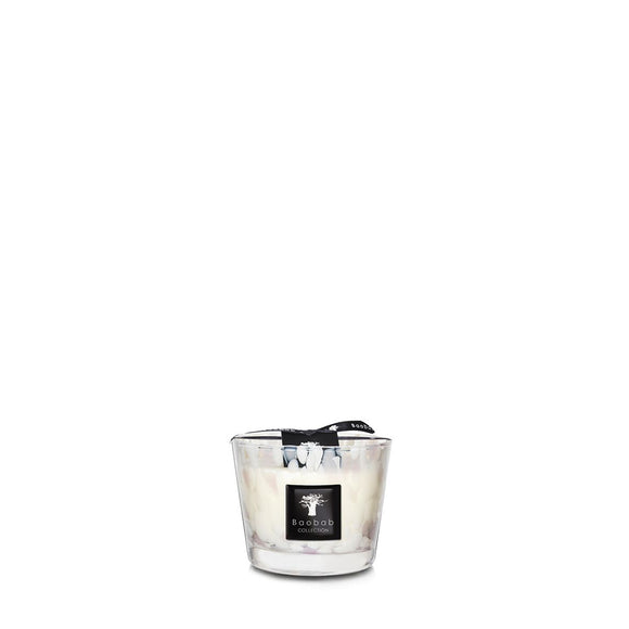 baobab max one white pearls scented candles