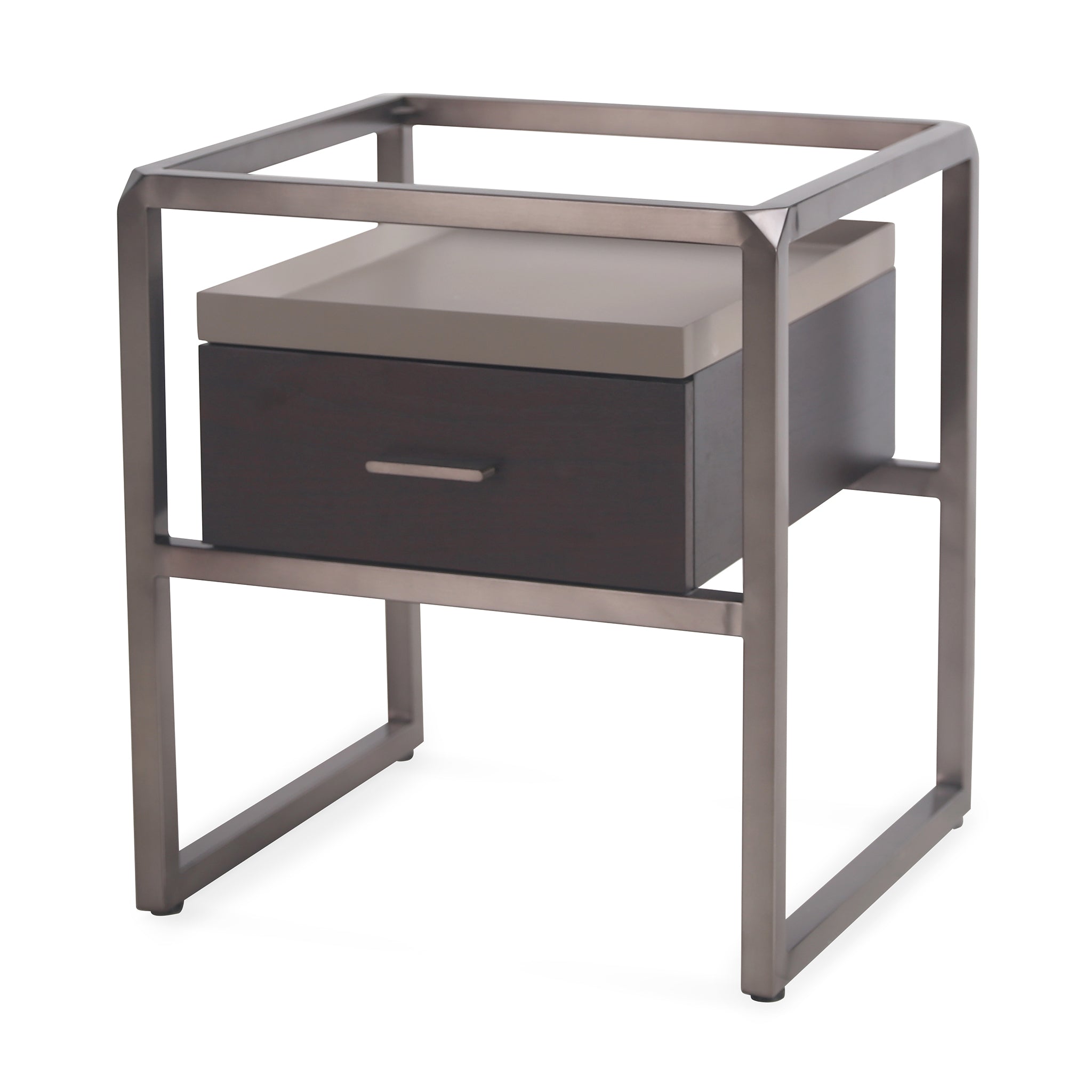 that's living minerva dark walnut nightstand nightstands