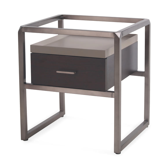 that's living minerva dark walnut nightstand nightstands