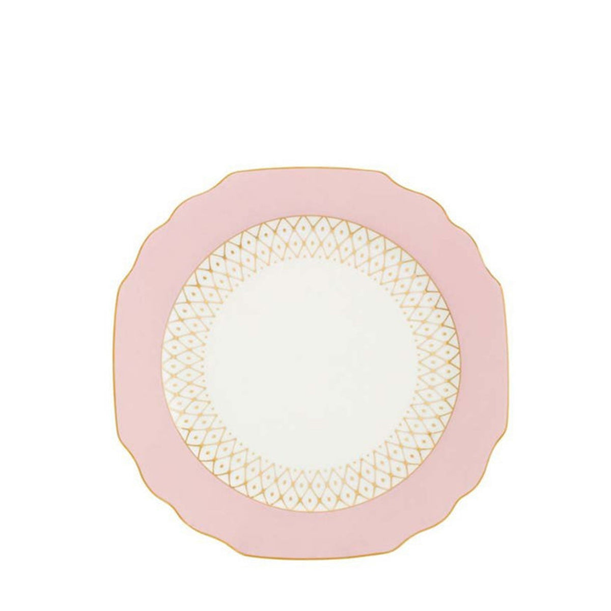 porcel pink georgian dessert plate 22cm plates