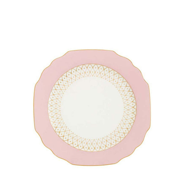 porcel pink georgian dessert plate 22cm plates