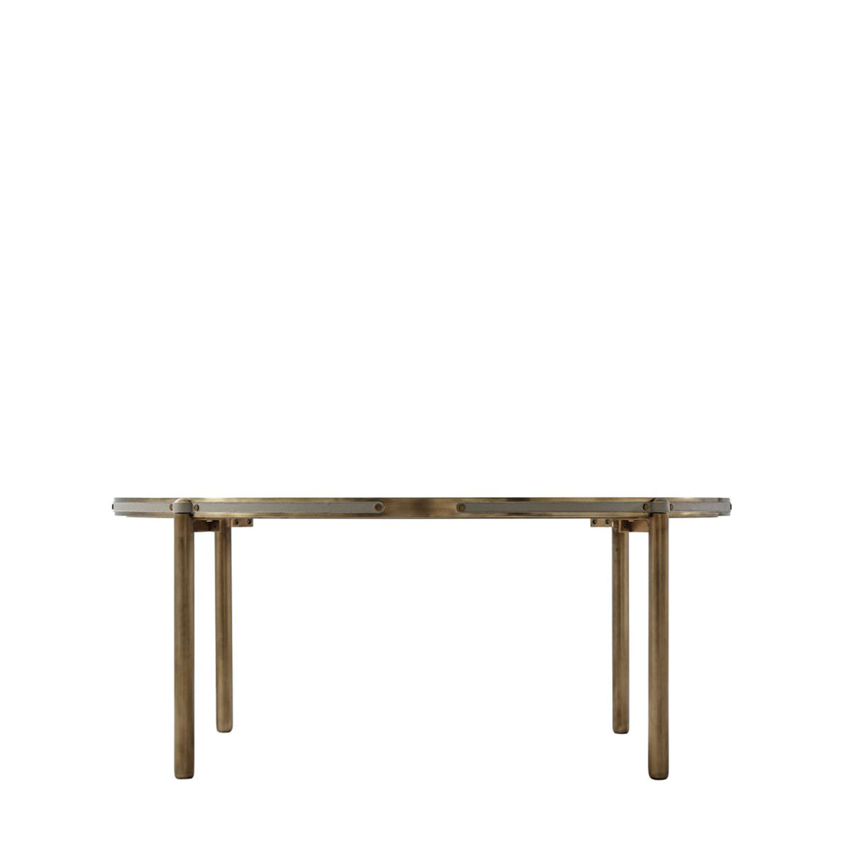 theodore alexander iconic round cocktail table coffee tables 
