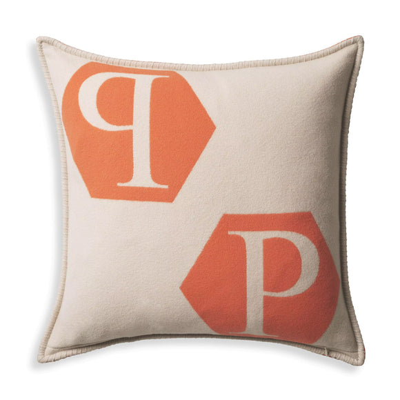 eichholtz cashmere orange cushion pp decorative pillows & cushions