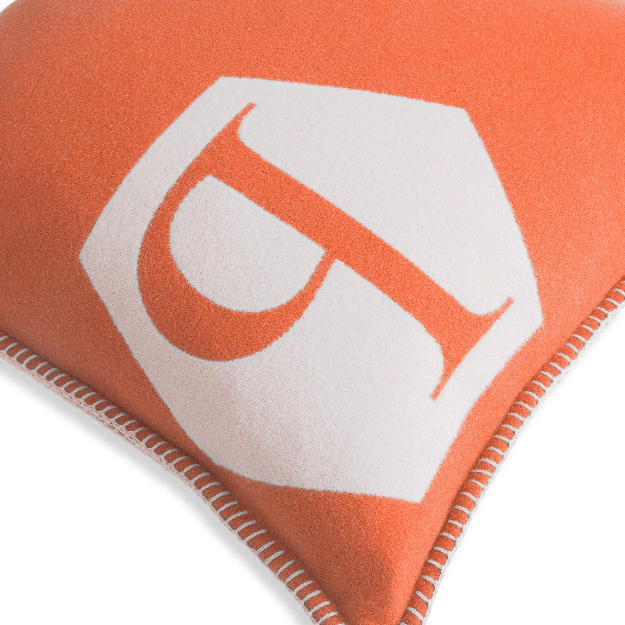 eichholtz cashmere orange cushion pp decorative pillows & cushions