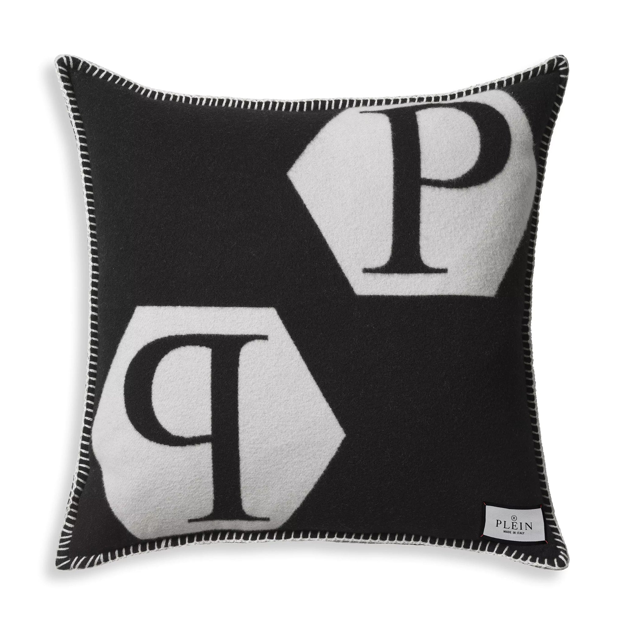 eichholtz cashmere black cushion pp decorative pillows & cushions