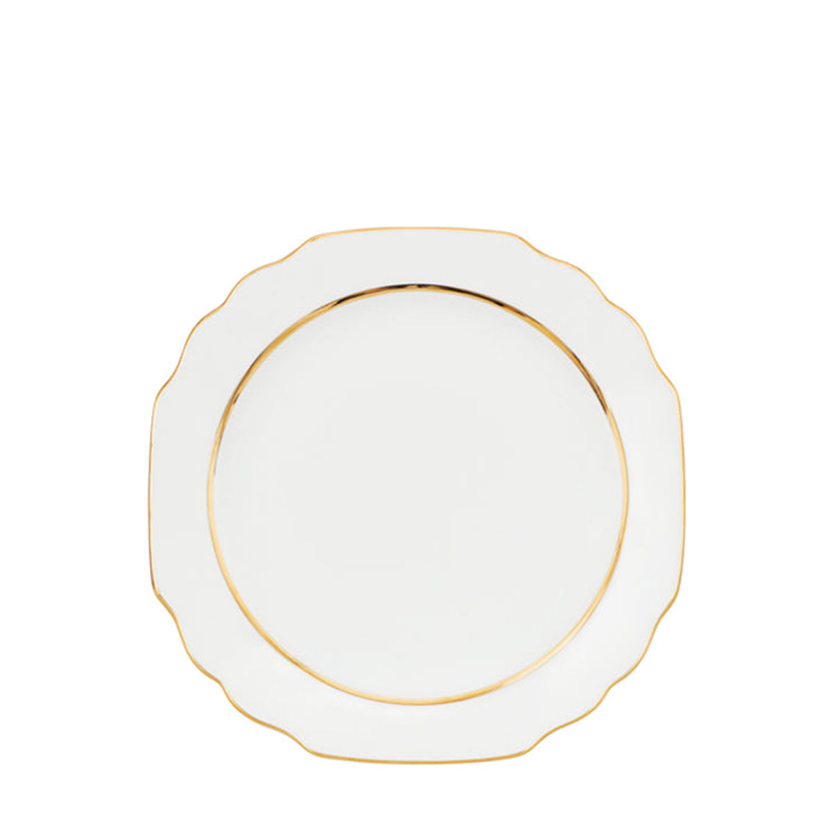 porcel premium gold dessert plate 22cm plates