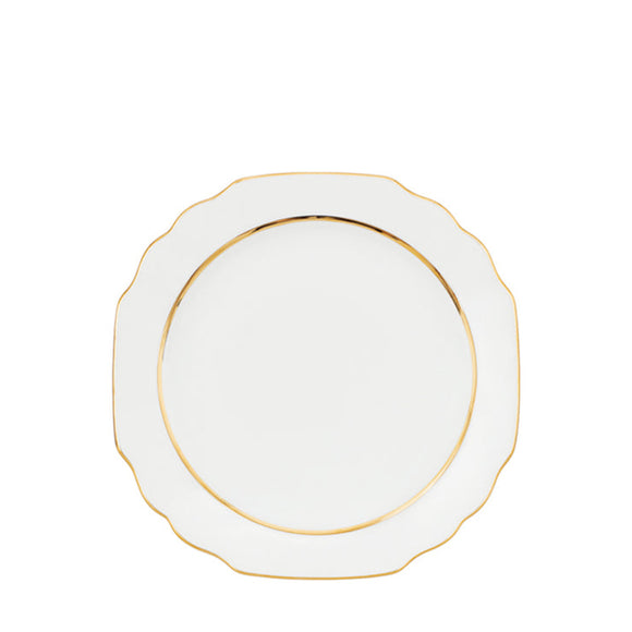 porcel premium gold dessert plate 22cm plates