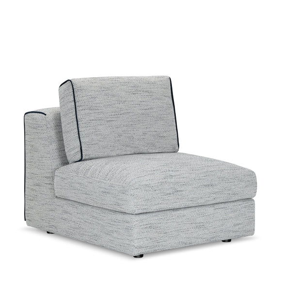 that's living streamliner chenille 7-pc left sectional sofa sectionals