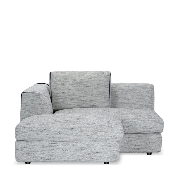 that's living streamliner chenille 7-pc left sectional sofa sectionals