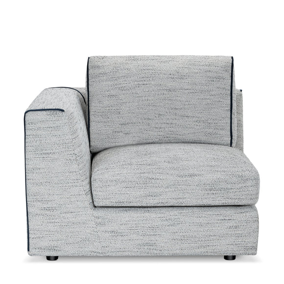 that's living streamliner chenille 7-pc right sectional sofa sectionals