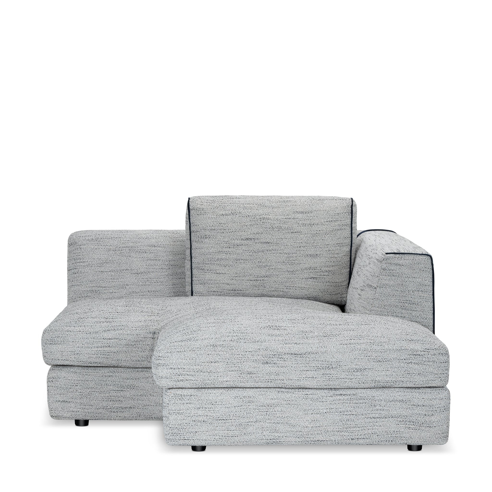 that's living streamliner chenille 7-pc right sectional sofa sectionals