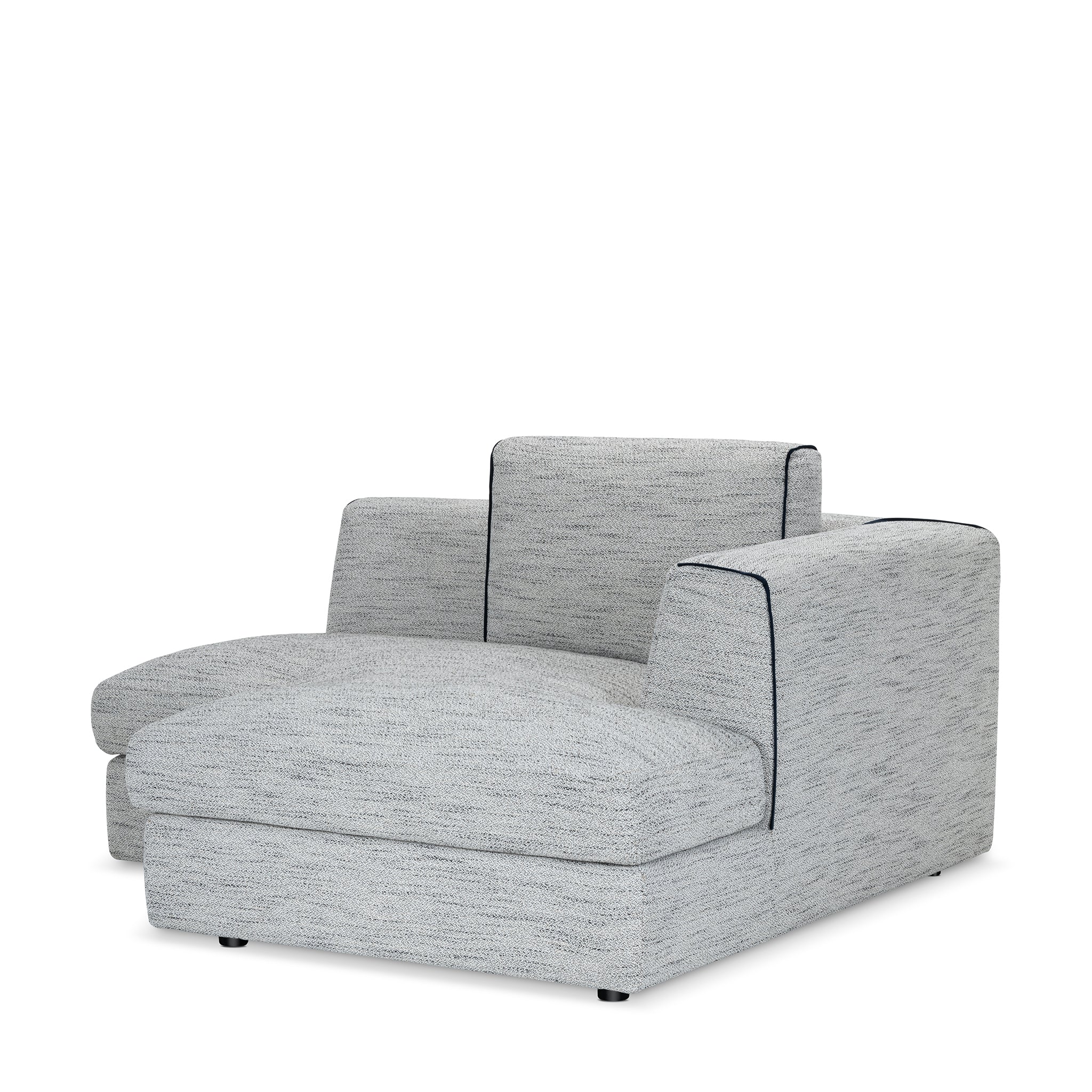 that's living streamliner chenille 7-pc right sectional sofa sectionals