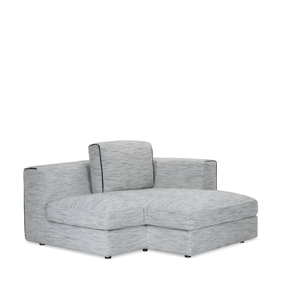 that's living streamliner chenille 7-pc right sectional sofa sectionals