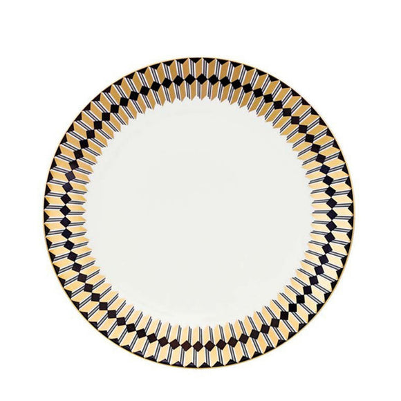 porcel stripes dinner plate 27cm plates
