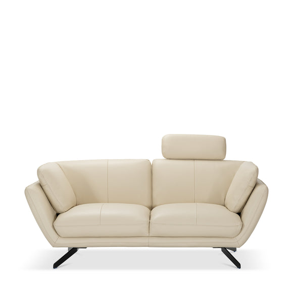 that's living torey leather loveseat loveseats & sofas