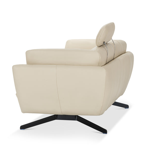 that's living torey leather loveseat loveseats & sofas