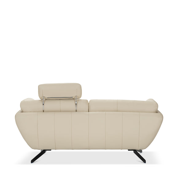 that's living torey leather loveseat loveseats & sofas