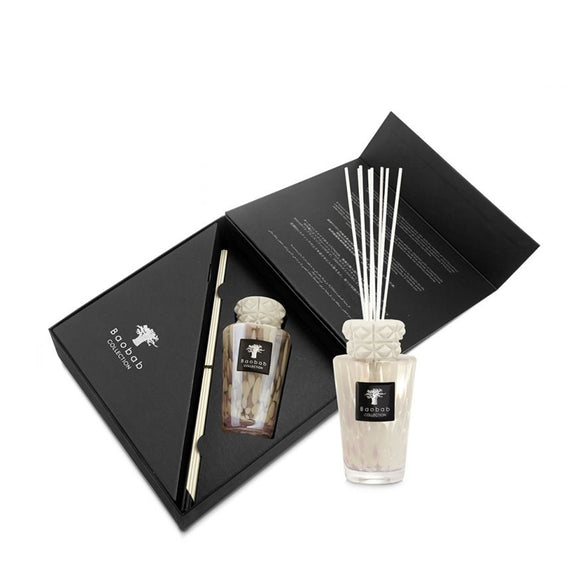 baobab totem white pearls luxury bottle diffuser mini diffusers 