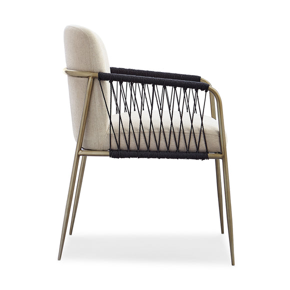 caracole remix woven dining chair dining chairs