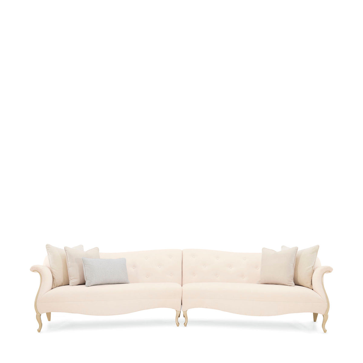 caracole two to tango laf & raf loveseat loveseats & sofas