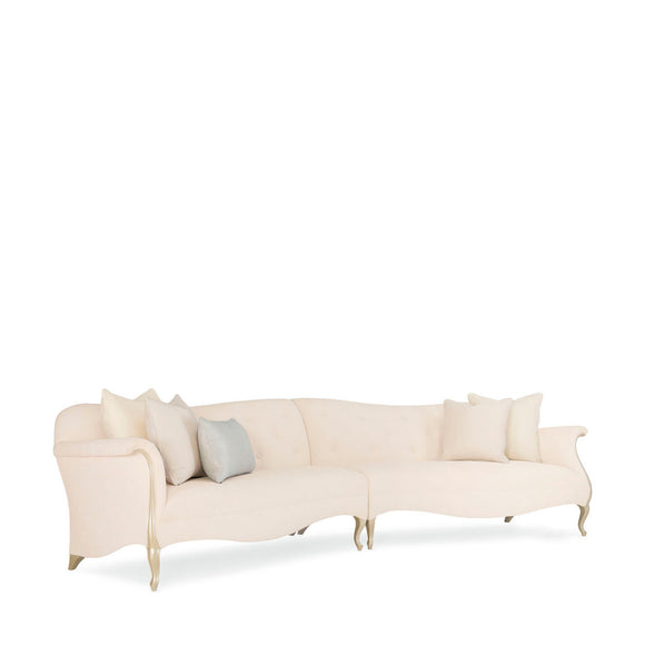 caracole two to tango laf & raf loveseat loveseats & sofas