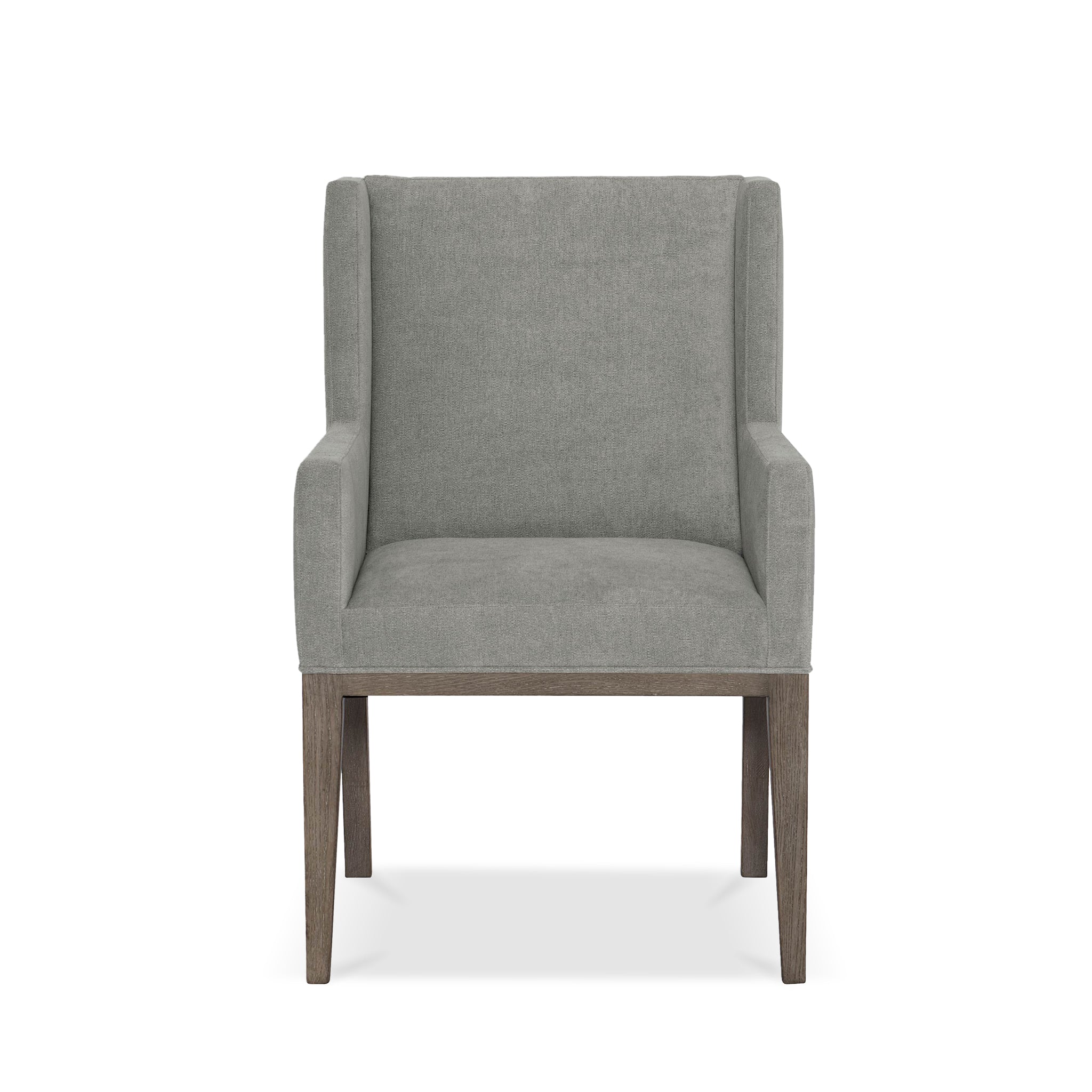bernhardt linea upholstered arm chair dining chairs
