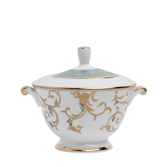 narumi anatolia blue mix & match casserole w/cover tureen