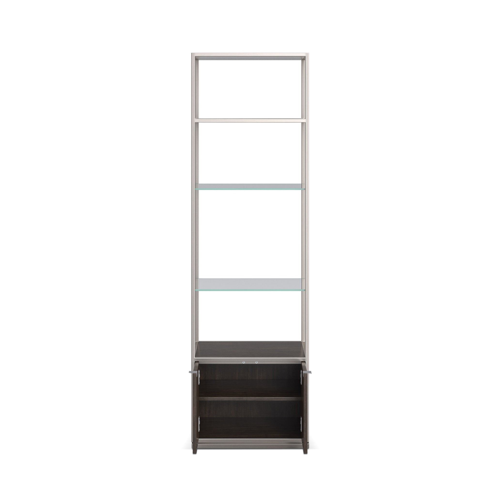 caracole la moda display unit pier cabinets