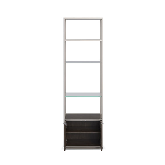 caracole la moda display unit pier cabinets
