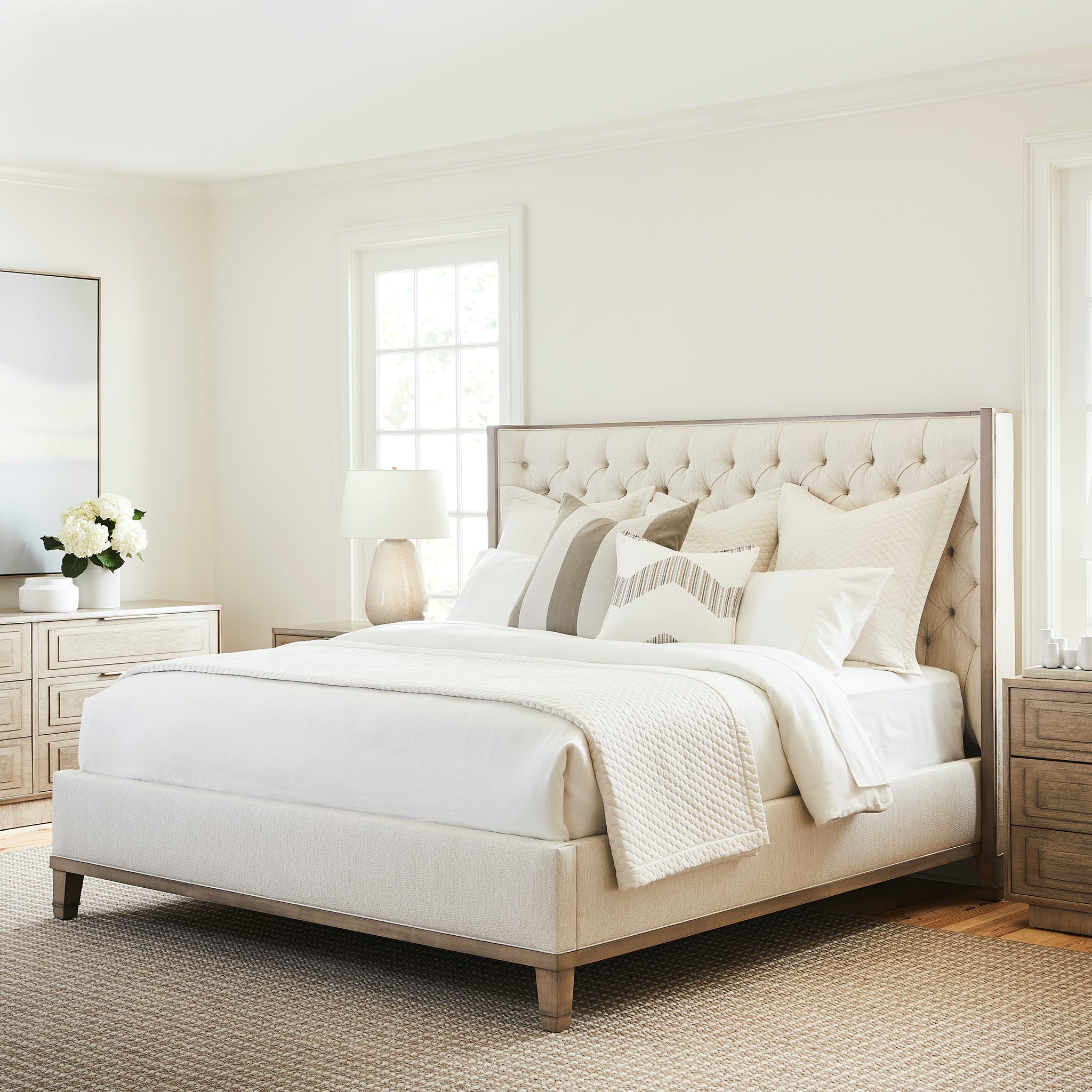 vanguard bowers king bed beds 