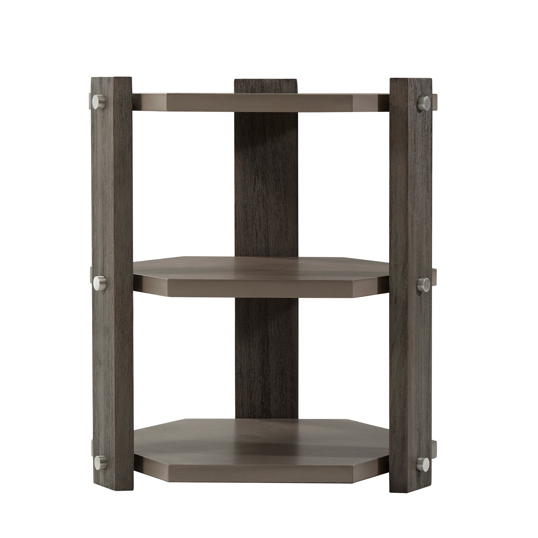theodore alexander theory hexagonal side table end tables 