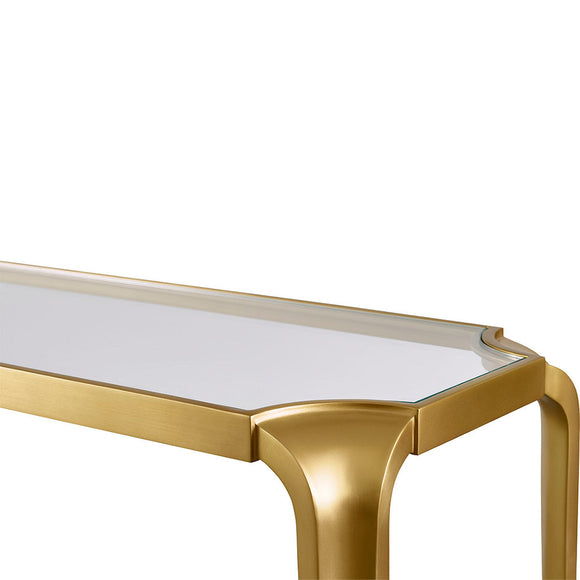 baker mcguire lotus console table console tables 