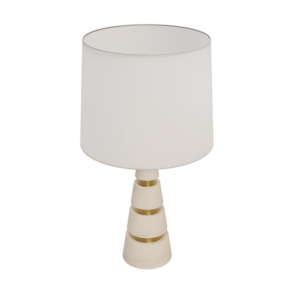 that's living cone alabaster table table lamps 