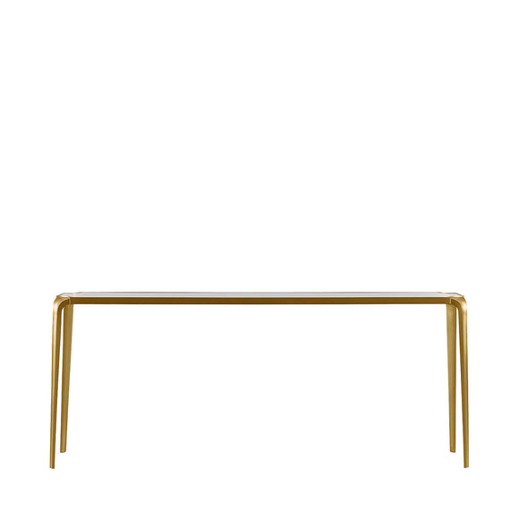 baker mcguire lotus console table console tables 