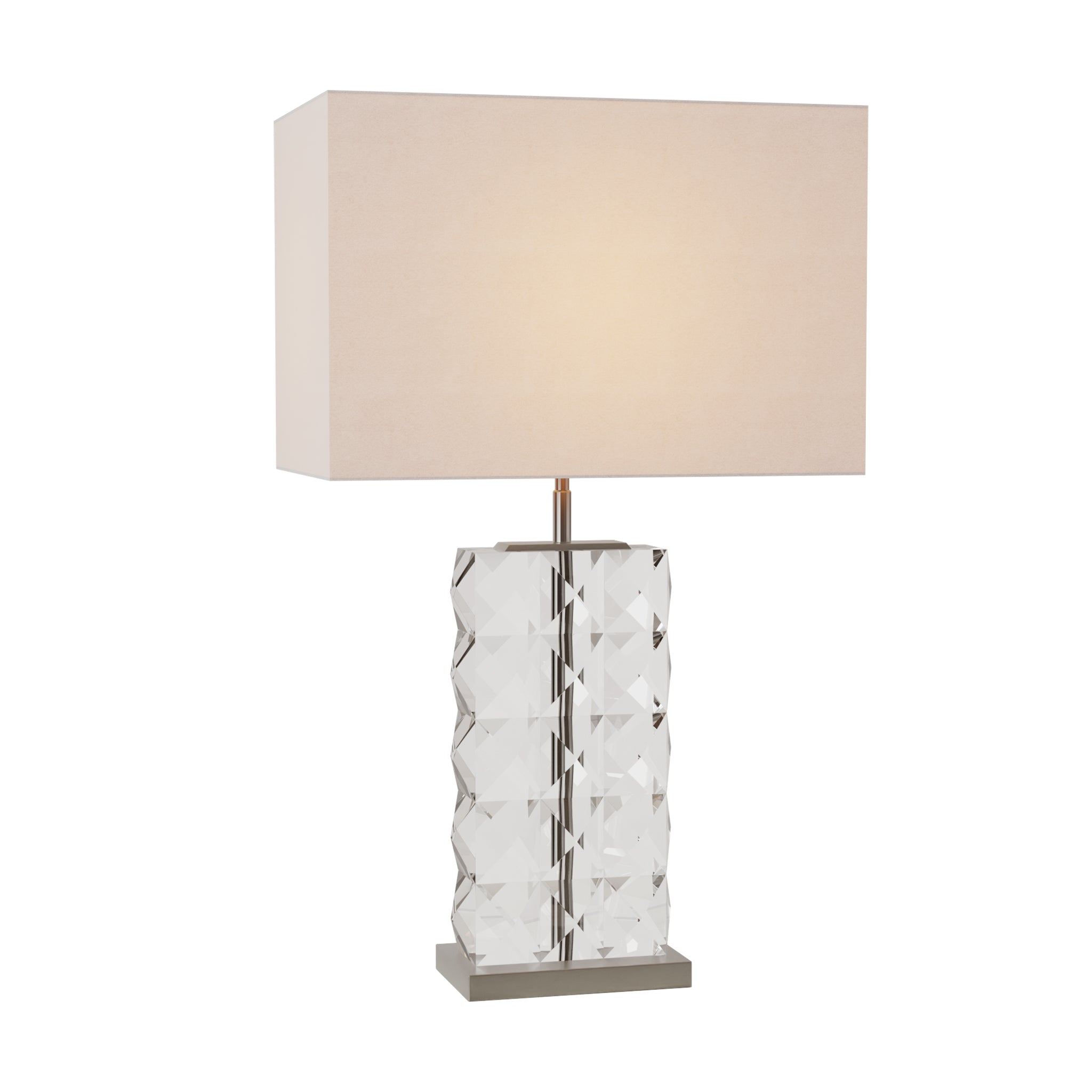 that's living glaring grande crystal table lamp
clear nickel table lamps 