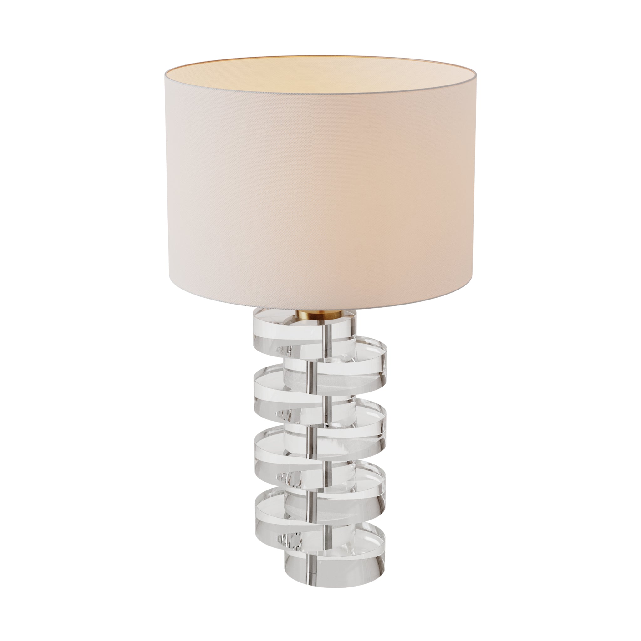 that's living malposed geometrical crystal table lamp table lamps 